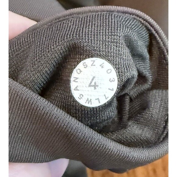 Lululemon Rare Miles Ahead Tight 28" Mesh Size 4 Dark Olive Green Yoga Legging - Picture 5 of 6